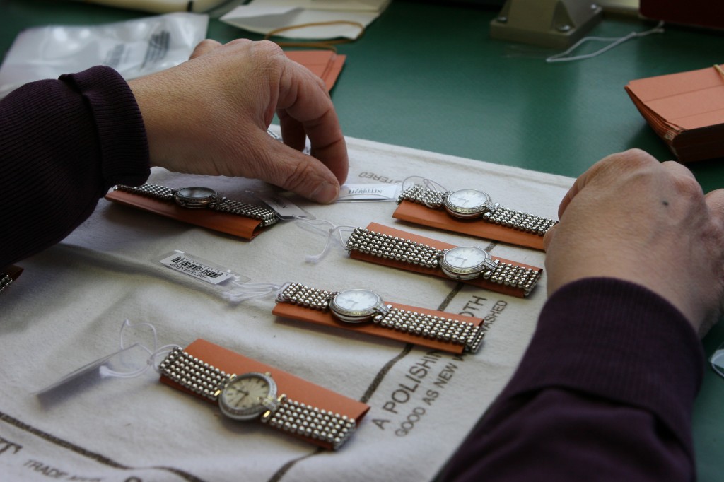 bracelet conditionnement avant mise sous argon