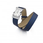 Antares Interchangeable with blue satin double length strap