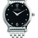 Michel Herbelin - Antares - cadran noir et diamants - COF.17447-B84sml