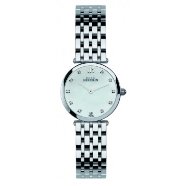 Womens Stainless Steel Extra Flat Epsilon Bracelet watch.