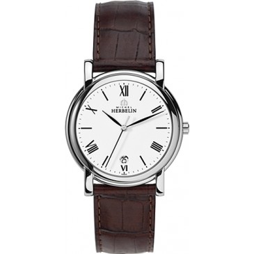 Mens Stainless Steel Metropole Strap Watch.