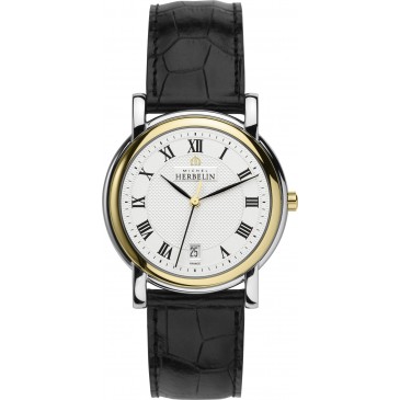 Mens Two Tone Metropole Strap Watch.