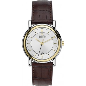 Mens Two Tone Metropole Strap Watch.