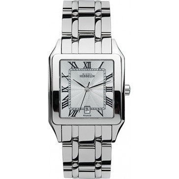 Mens Stainless Steel Classic Bracelet Watch.