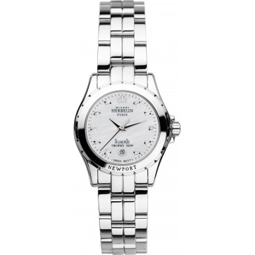 Womens Newport Trophy Stainless Steel Bracelet Watch