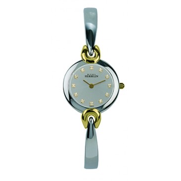 Womens Two Tone Salambo Bangle Watch.