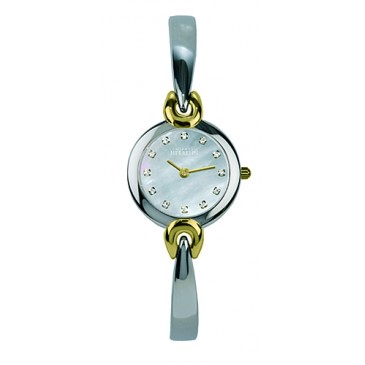Womens Two Tone Salambo Bangle Watch.