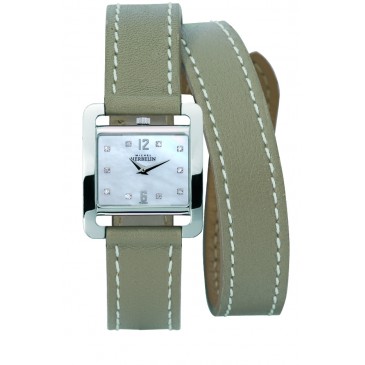 Womens Stainless Steel 5th Avenue Double Length Strap Watch.