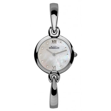 Womens Stainless Steel Salambo Bangle Watch.