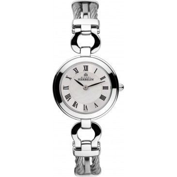 Womens Stainless Steel Cable Maxi Watch
