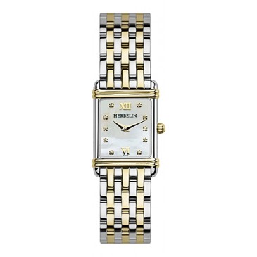 Womens two tone 1925, Esprit Art Deco Watch.