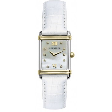 Womens Two Tone 1925, Esprit Art Deco Strap Watch.