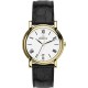 Mens Gold Plated Metropole Strap Watch.