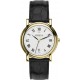 Mens Gold Plated Metropole Strap Watch.
