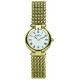 Womens Gold Plated Perle Bracelet watch.