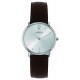 Mens Stainless Steel Slim Case Ikone Watch.