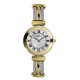 Womens Two Tone Cable Watch.