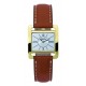 Womens Gold Plated 5th Avenue Strap Watch.