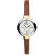 Womens Two Tone Salambo Leather Watch