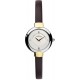 Womens Two Tone Salambo Leather Watch
