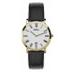 Mens Epsilon Gold Plated Extra Flat Strap watch.